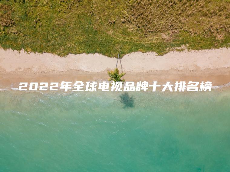 2022年全球电视品牌十大排名榜